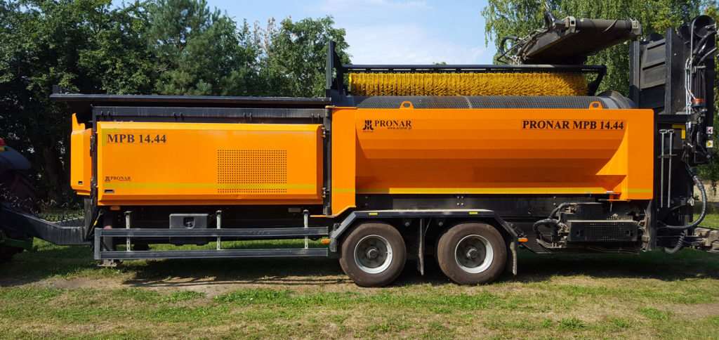 Przesiewacz mobilny