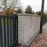 Ogrodzenie łupane MURO 16; Ogrodzenie łupane MURO 12; Ogrodzenie MURO 8
