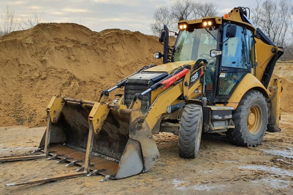 Koparko-ładowarka CAT 428F